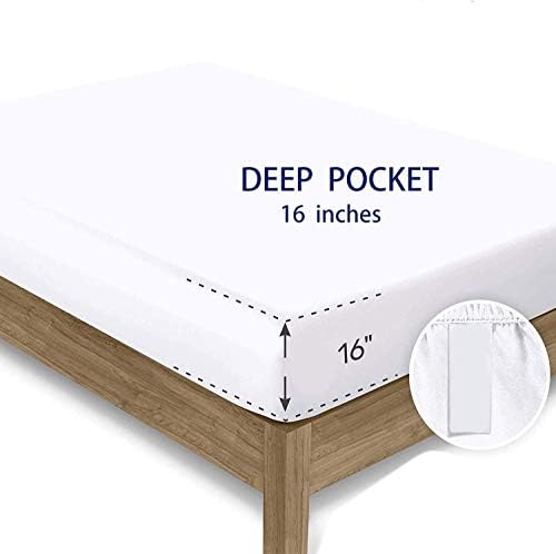 FEELYOOOOOS posteljini sa dubokim džepom opremljenim hemijskim listom za dječake Djevojke Dječji tehnički alati