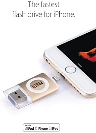 iPhone Flash Drive Ibinn 64GB USB 3.0 Lightning Extra memorija za pohranu za iPhone, iPad i iPod